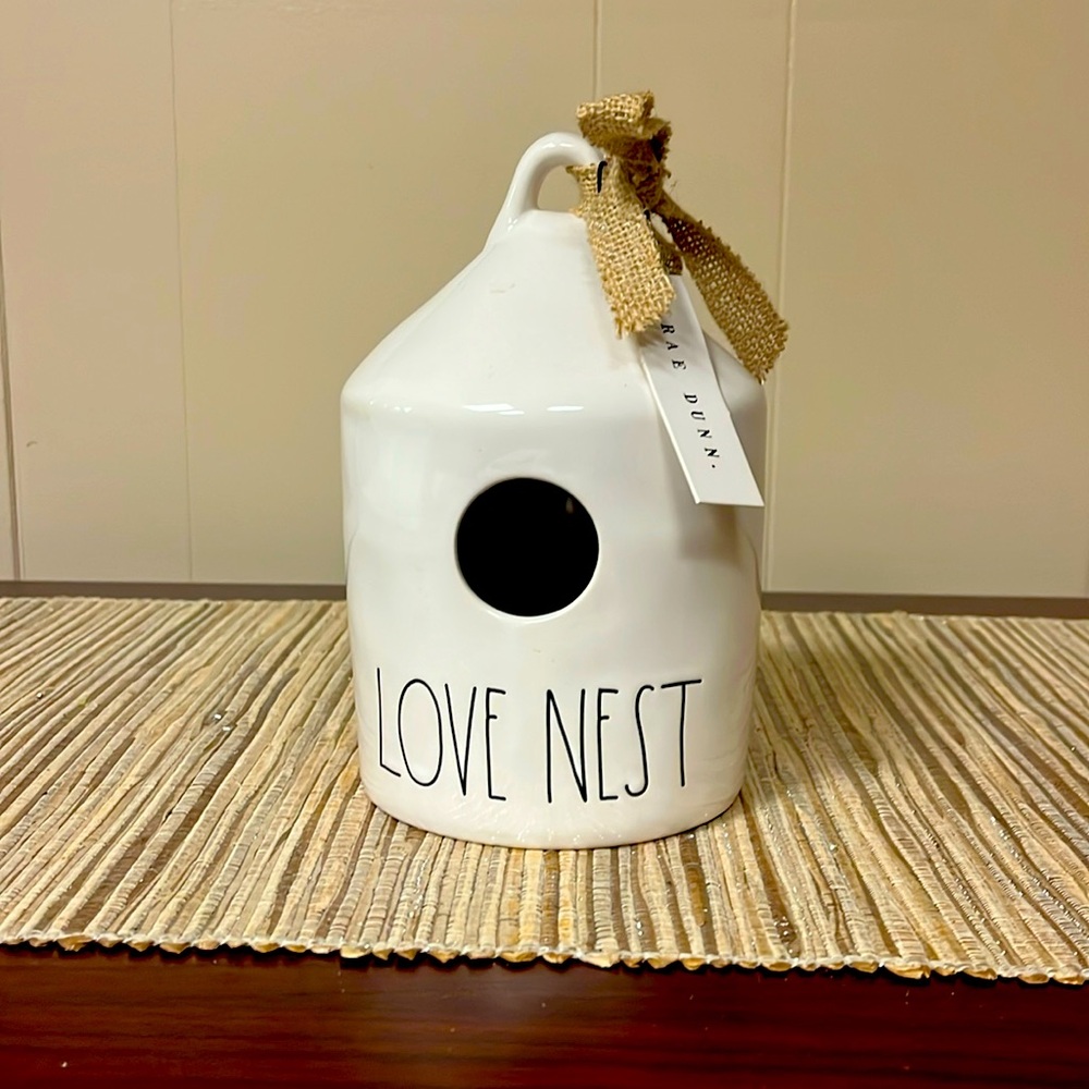 Rae Dunn Love Nest Bird Nest